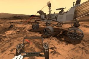 Laser ChemCam du Rover Curiosity sur Mars