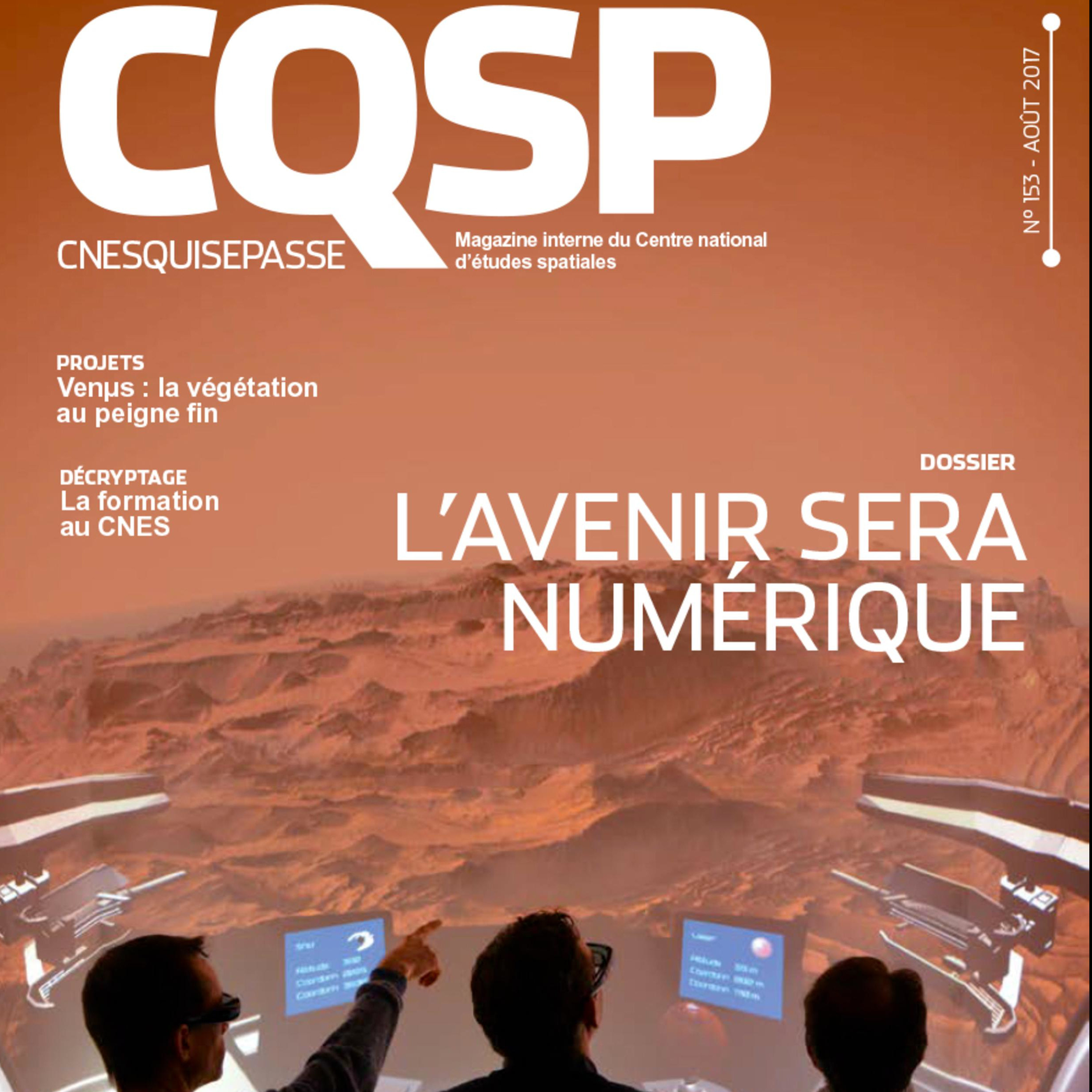 magazine CQSP CNES dossier numérique 